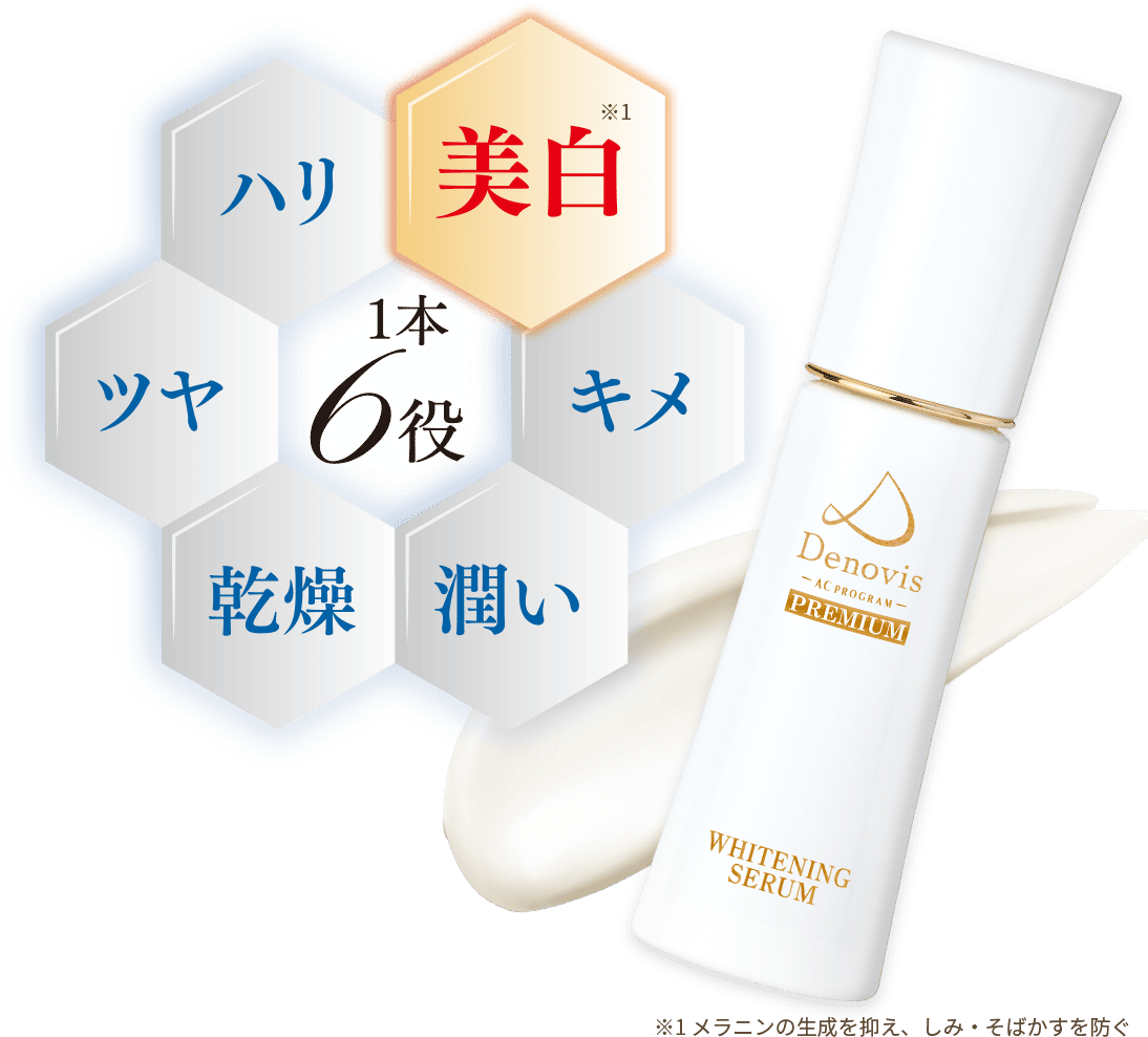 Ｄenovis薬用美白美容液30m L4本セット Denovis 薬用美容液 初回特典 お試しセット4回分付！