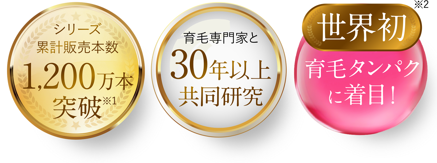 髪の印象が変わると`