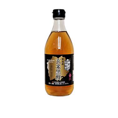 木村式自然栽培醸造酢「玄米黒酢」